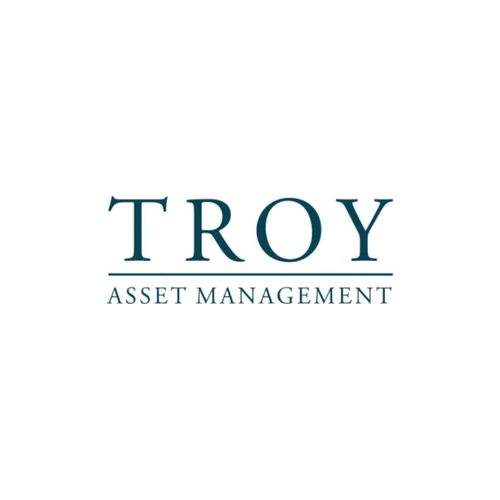 Troy Asset Management logo - text on a white background